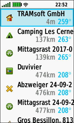 GARMIN GPSMAP 66s/st/sr/i - Wegpunkte