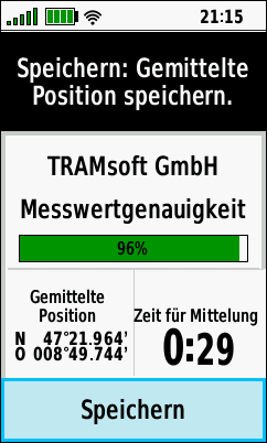 GARMIN GPSMAP 66s/st/sr/i - Wegpunktmittelung