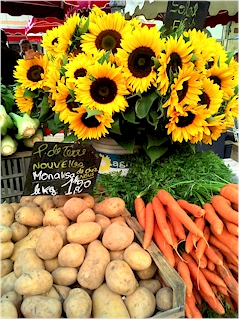 Flowers and vegetables