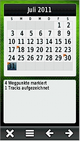 GARMIN Montana 600/650/650t - Kalender