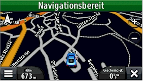 GARMIN Montana 600/650/650t - Karte im Nacht-Modus