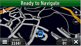 GARMIN Montana 600/650/650t - Map in night mode