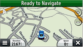 GARMIN Montana 600/650/650t - Map in day mode