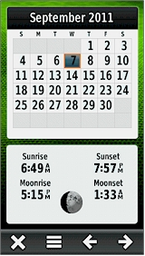 GARMIN Montana 600/650/650t - Sun and moon