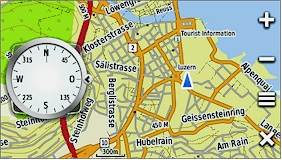GARMIN Montana 650t - Topografische Europakarte, Luzern