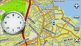 GARMIN Montana 650t - Topographic map of Europe, Luzern