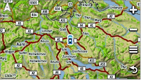 GARMIN Montana 650t - Topografische Europakarte, Schweiz