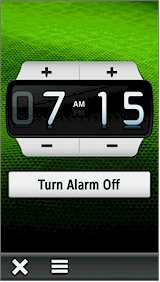 GARMIN Montana 600/650/650t - Alarm clock