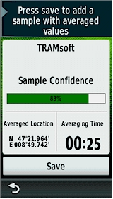 GARMIN Montana 600/650/650t - Waypoint averaging
