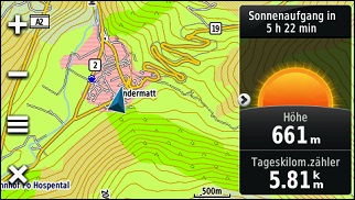 GARMIN Montana 680t - Freizeitkarte plus Anzeige Freizeit