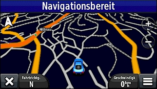 GARMIN Montana 610/680/680t - Karte im Nacht-Modus