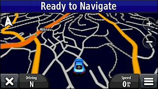 GARMIN Montana 610/680/680t - Map in night mode