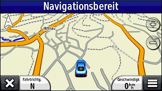 GARMIN Montana 610/680/680t - Karte im Tag-Modus