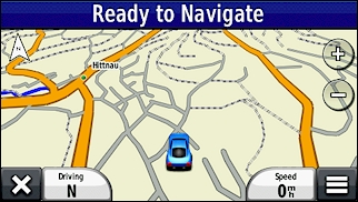 GARMIN Montana 610/680/680t - Map in day mode