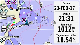GARMIN Montana 610/680/680t - Seekarte - Romanshorn am Bodensee