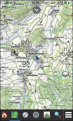 GARMIN Montana 700/700i/750i - Map Topo Switzerland Pro (Pattern View)