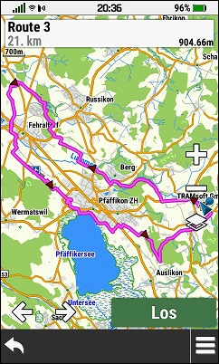 GARMIN Montana 700/700i/750i - Routenvorschlag 3