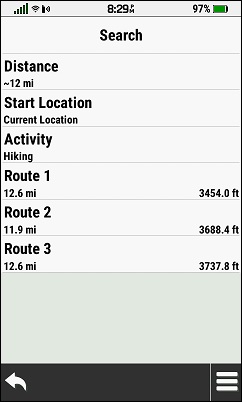 GARMIN Montana 700/700i/750i - Round-Trips