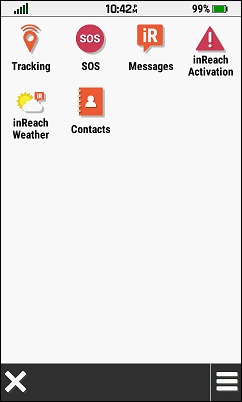 GARMIN Montana 700i/750i - inReach Application