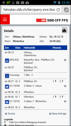 GARMIN Monterra - SBB App