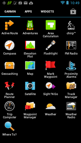 GARMIN Monterra - GARMIN Apps