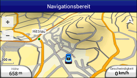 GARMIN Monterra - Karte im Tag-Modus