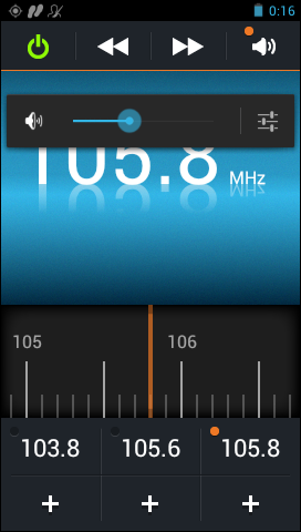 GARMIN Monterra - Radio