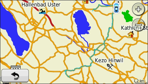 GARMIN Nuvi 1490T - Track