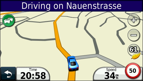 GARMIN Nuvi 1690 - ecoRoute yellow range