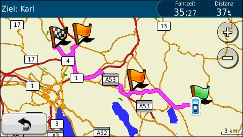 GARMIN Nuvi 1690 - Route