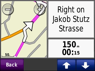 GARMIN Nuvi 550 - Autozoom