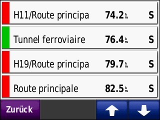 GARMIN Nuvi 550 - Verkehrsmeldungen