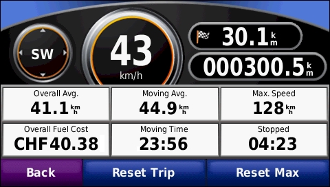 GARMIN Nuvi 765T - Trip Computer
