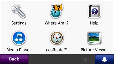 GARMIN Nuvi 765T - Tools 1 of 2