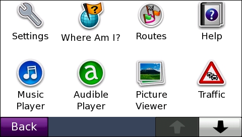 GARMIN Nuvi 865T - Tools 1 of 2