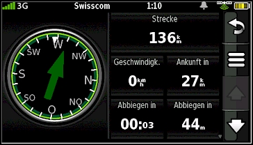 GARMIN nuvifone G60 - Trip Computer 1 von 2
