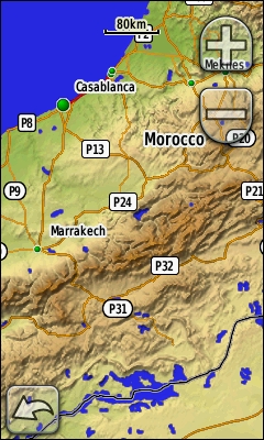 GARMIN Oregon 450 / 450t base map Africa