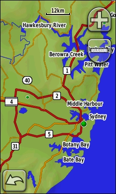 GARMIN Oregon 450 / 450t base map Australia