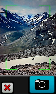GARMIN Oregon 550t camera