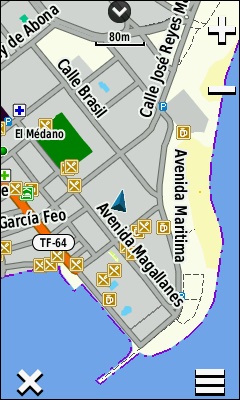 GARMIN Oregon 750t - Map of Europe TopoActive El Medano, Teneriffa