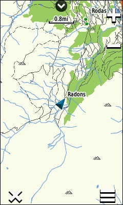 GARMIN Oregon 750t - Map of Europe TopoActive Radons, Switzerland