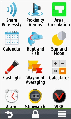 GARMIN Oregon 700 series - Applications (3 of 4)