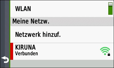 GARMIN Oregon 700-Serie - WLAN