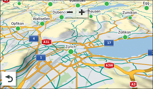 GARMIN Overlander - City Navigator Europe: Zuerich and vicinity