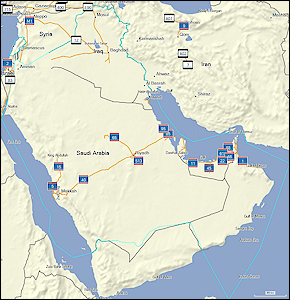 GARMIN Overlander - City Navigator Middle East: Coverage