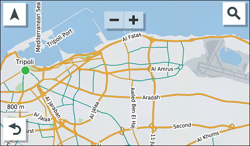 GARMIN Overlander - City Navigator North Africa: Tripoli and vicinity