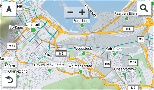 GARMIN Overlander -  City Navigator southern Africa: Kapstadt