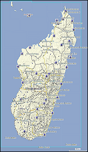 GARMIN Overlander - City Navigator southern Africa: Madagascar