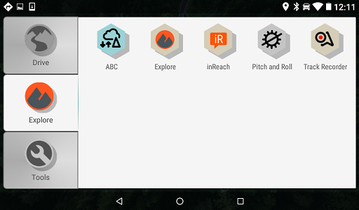 GARMIN Overlander - Explore Apps