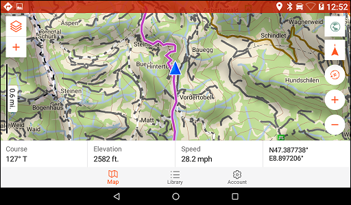 GARMIN Overlander - Explore - Route